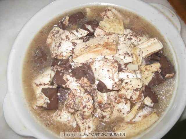 鸭血豆腐，好吃